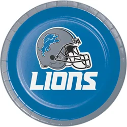 NFL Detroit Lions Dessert Plates