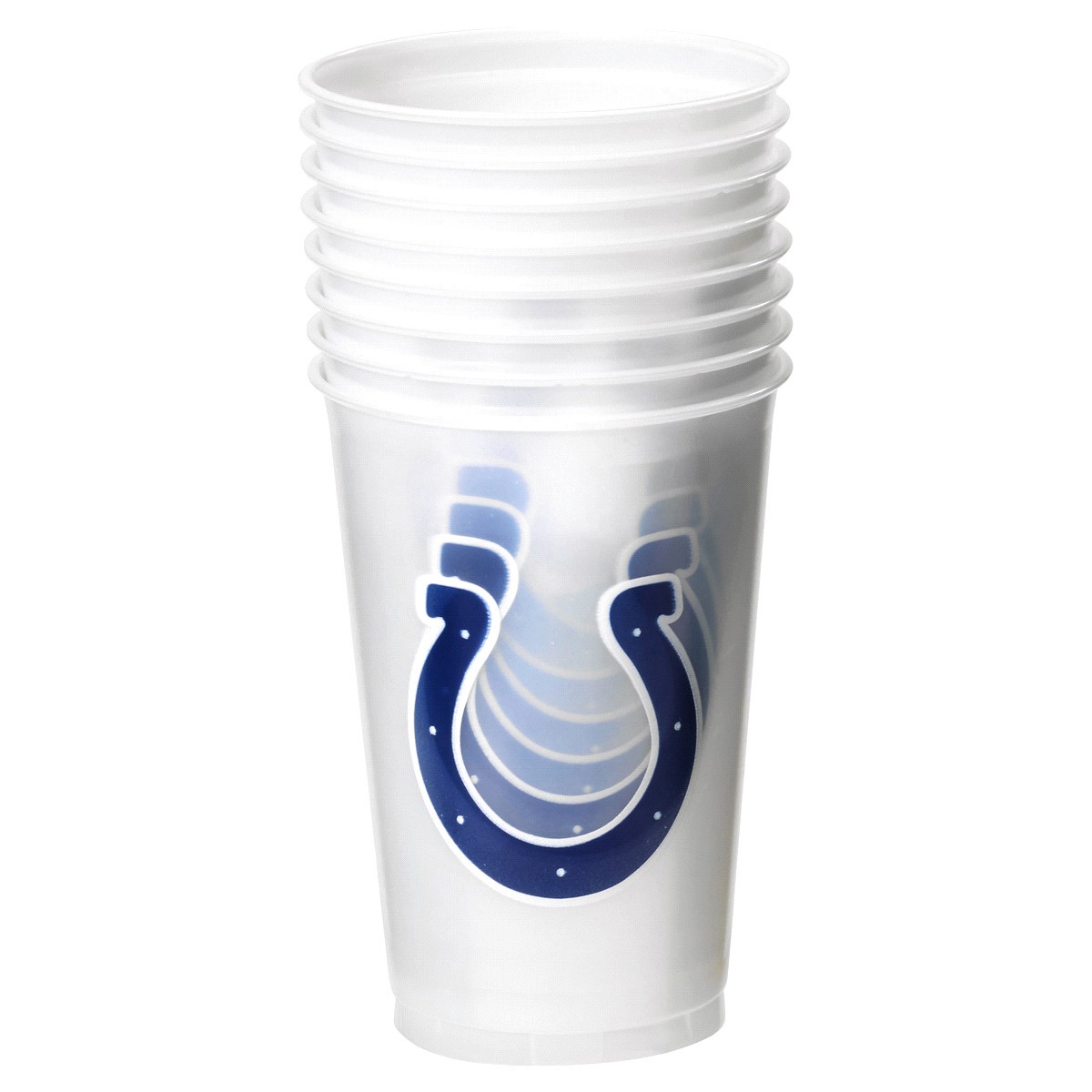 slide 2 of 2, Creative Converting Indianapolis Colts Stadium Cups, 1 ct