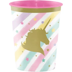 Creative Converting Unicorn Sparkle Stadium Cups