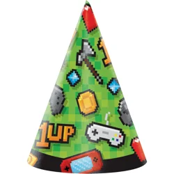 Creative Converting Gaming Party Child's Hat, 8 ct.