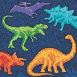 Creative Converting Dino Dig Lunch Napkin, 16 ct.