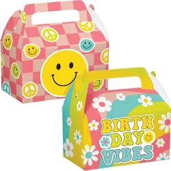 Creative Converting Flower Power 3D Favor Boxes
