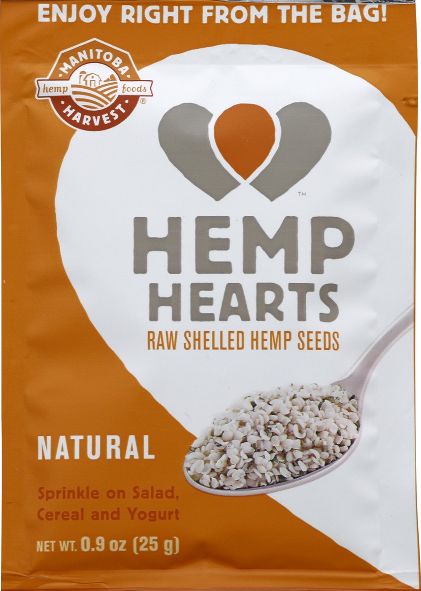 slide 2 of 2, Manitoba Harvest Hemp Seeds, Raw Shelled, Hemp Hearts, 0.9 oz