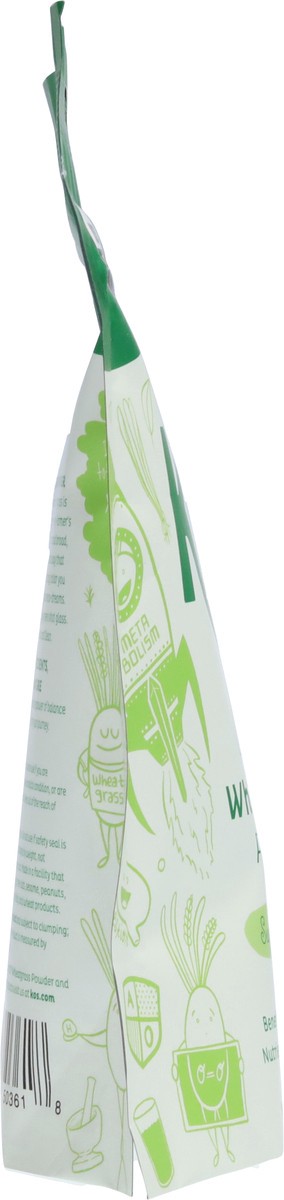 slide 9 of 9, KOS Organic Wheatgrass Powder 3.8 oz, 3.80 oz