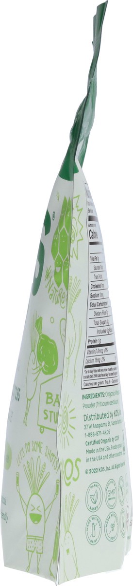 slide 7 of 9, KOS Organic Wheatgrass Powder 3.8 oz, 3.80 oz