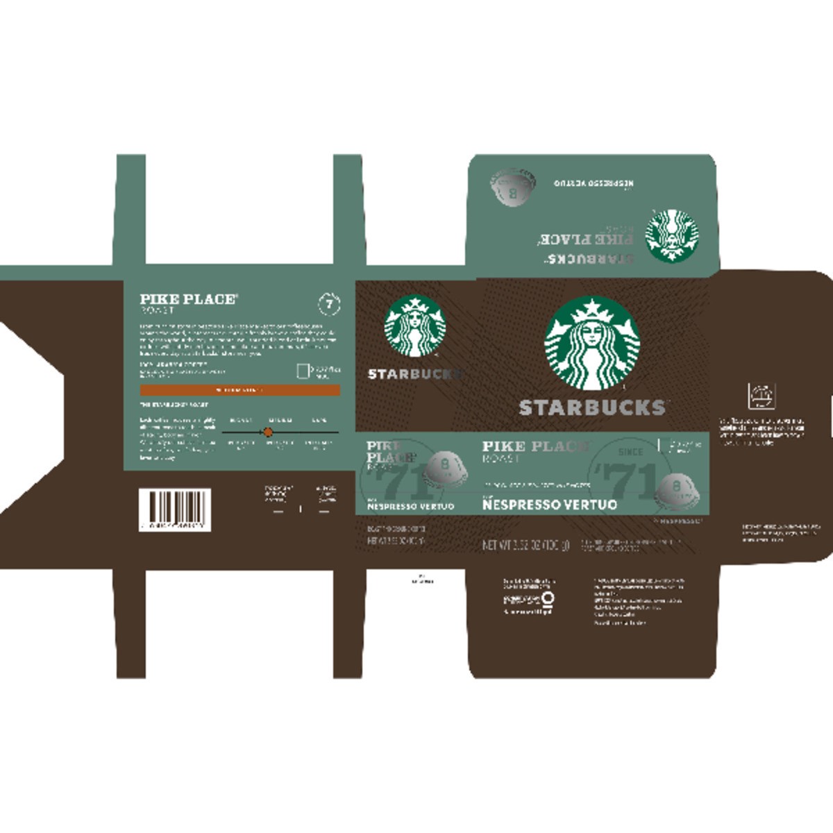 slide 7 of 12, Starbucks by Nespresso Vertuo Line Pike Place 8 ct, 8 ct