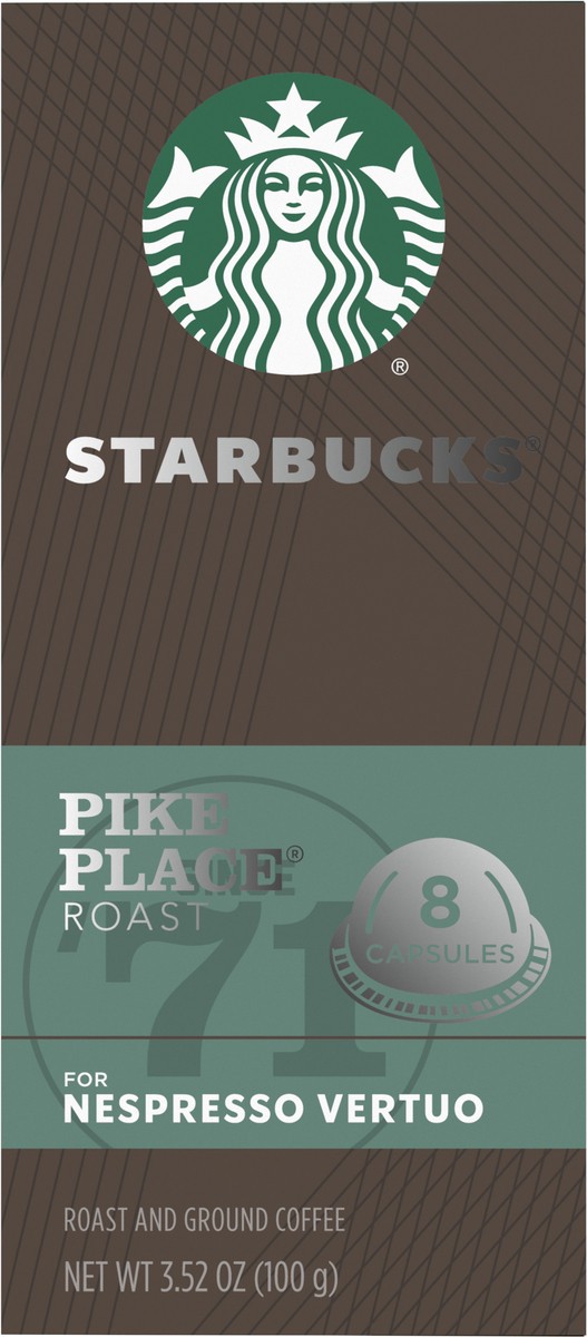 slide 5 of 12, Starbucks by Nespresso Vertuo Line Pike Place 8 ct, 8 ct