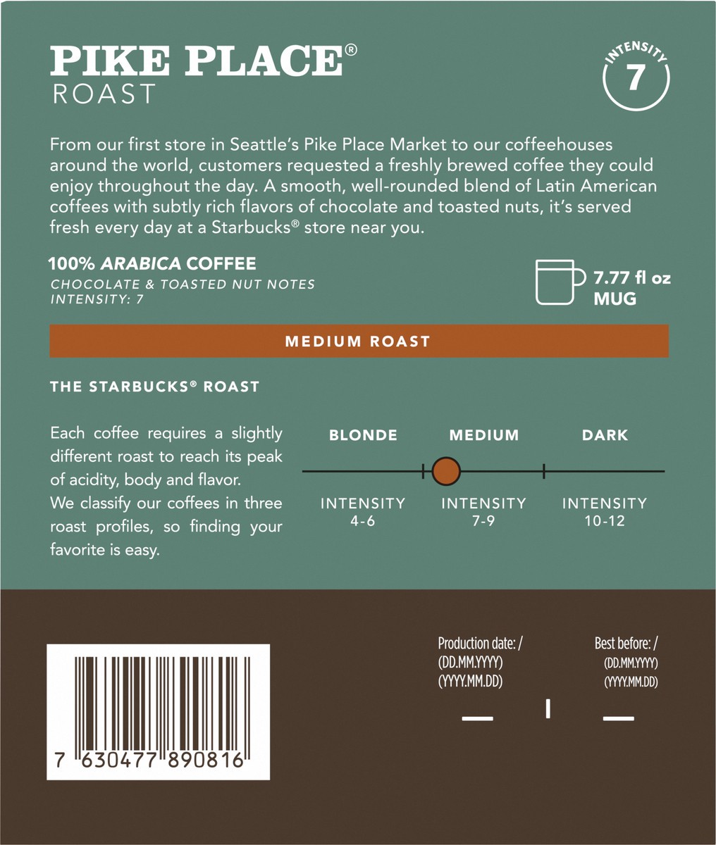 slide 11 of 12, Starbucks by Nespresso Vertuo Line Pike Place 8 ct, 8 ct