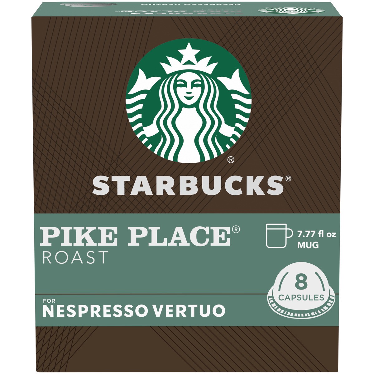 slide 8 of 12, Starbucks by Nespresso Vertuo Line Pike Place 8 ct, 8 ct