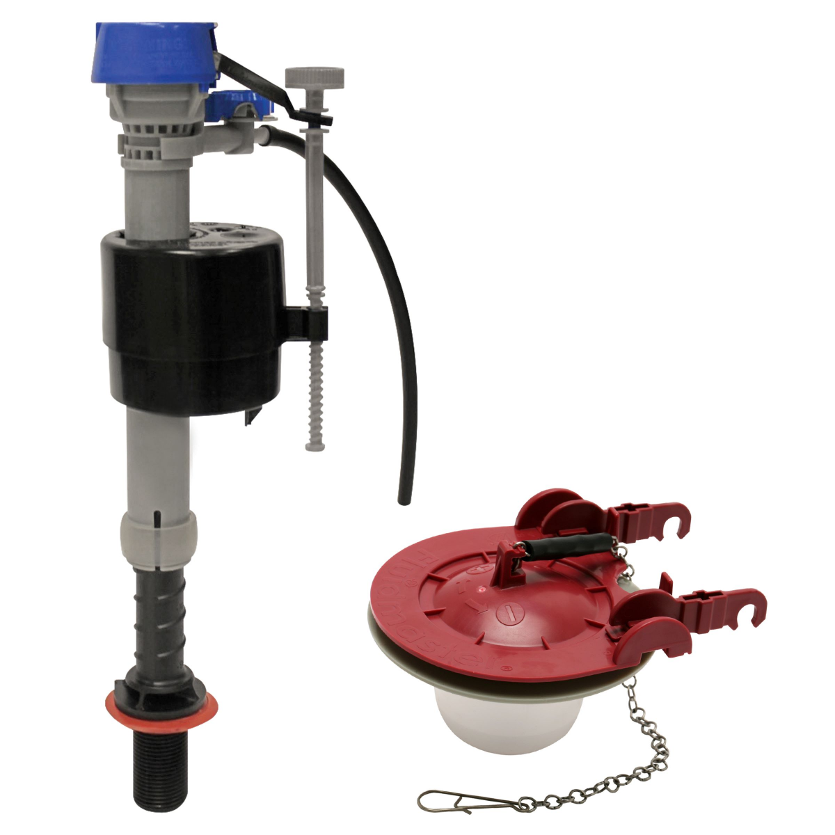 slide 2 of 2, Fluidmaster PerforMAX Fill Valve + 3" Flapper Kit, 3 in