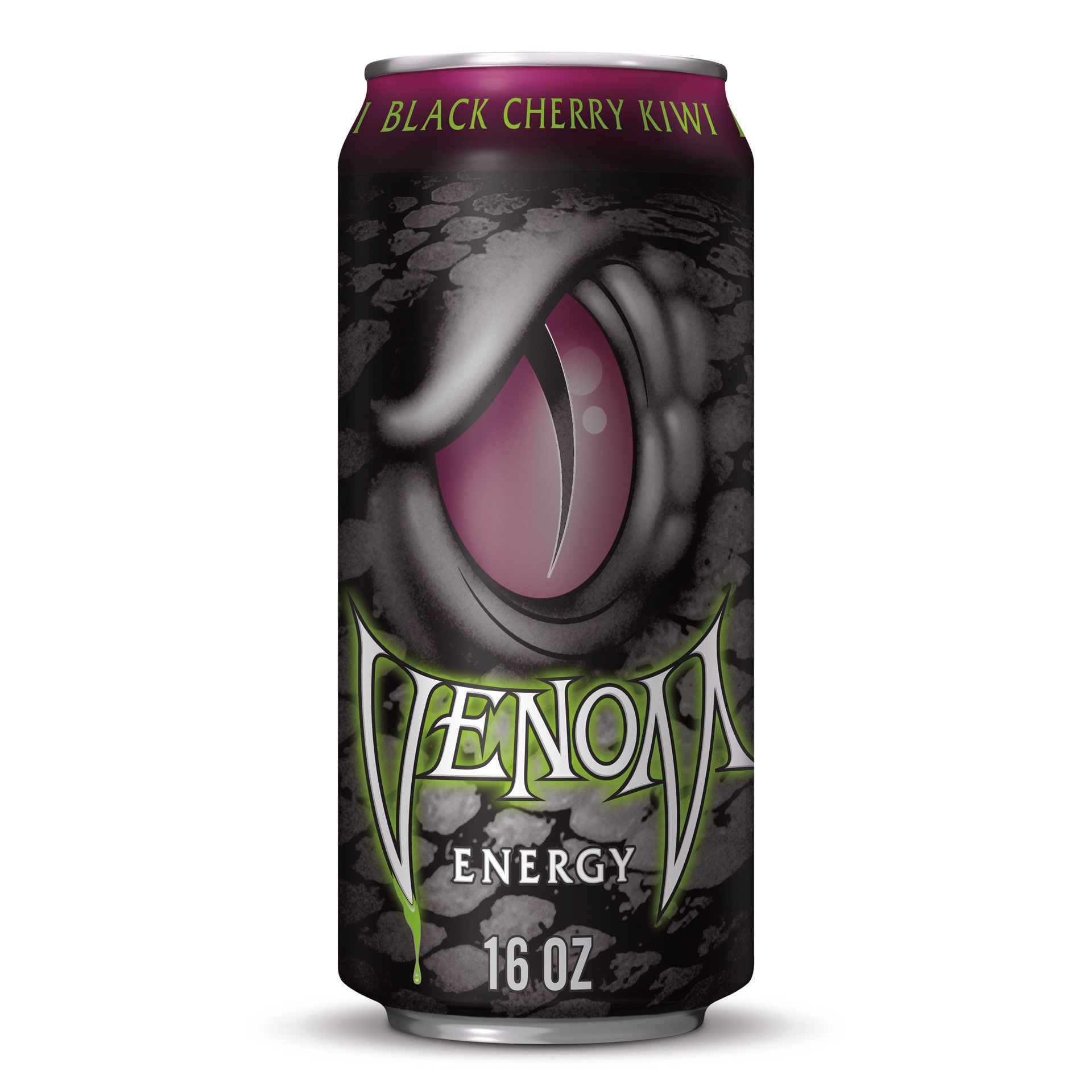 slide 1 of 1, Venom Black Cherry Kiwi Energy Drink- 16 fl oz, 16 oz