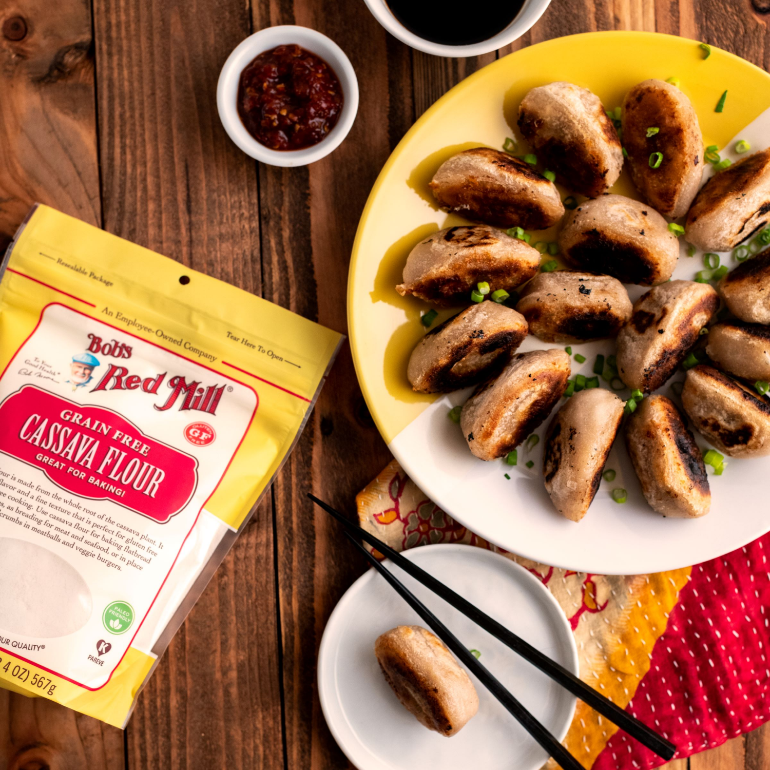 slide 4 of 4, Bob's Red Mill Grain Free Cassava Flour 20 oz, 20 oz