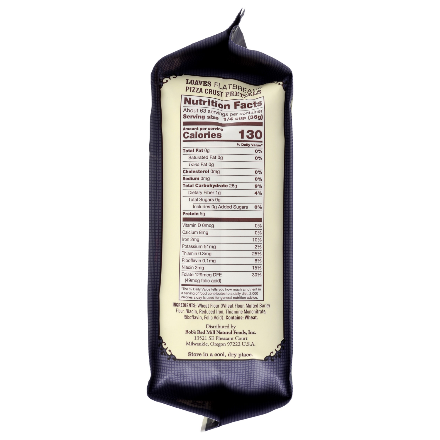 slide 3 of 4, Bob's Red Mill Unbleached Enriched Artisan Bread Flour 5 lb, 5 lb