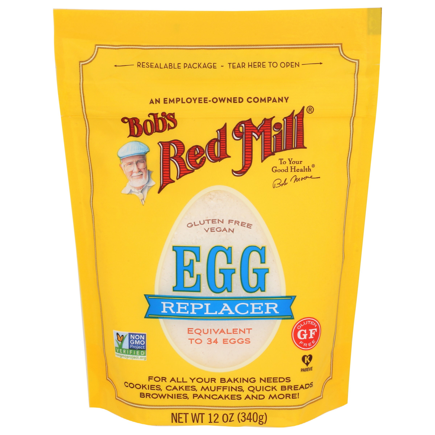 slide 1 of 3, Bob's Red Mill Egg Replacer 12 oz, 12 oz