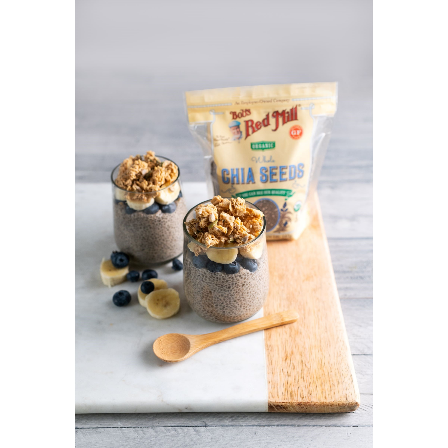 slide 3 of 3, Bob's Red Mill Organic Whole Chia Seeds 12 oz, 12 oz