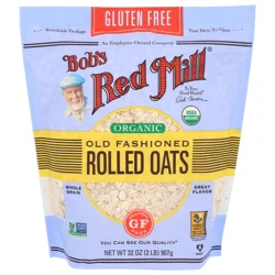 Bob's Red Mill Organic Old Fashioned Rolled Oats 32 oz