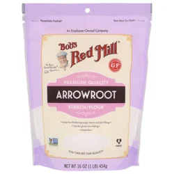 Bob's Red Mill Arrowroot Premium Quality Starch/Flour 16 oz