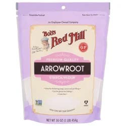 Bob's Red Mill Arrowroot Premium Quality Starch/Flour 16 oz