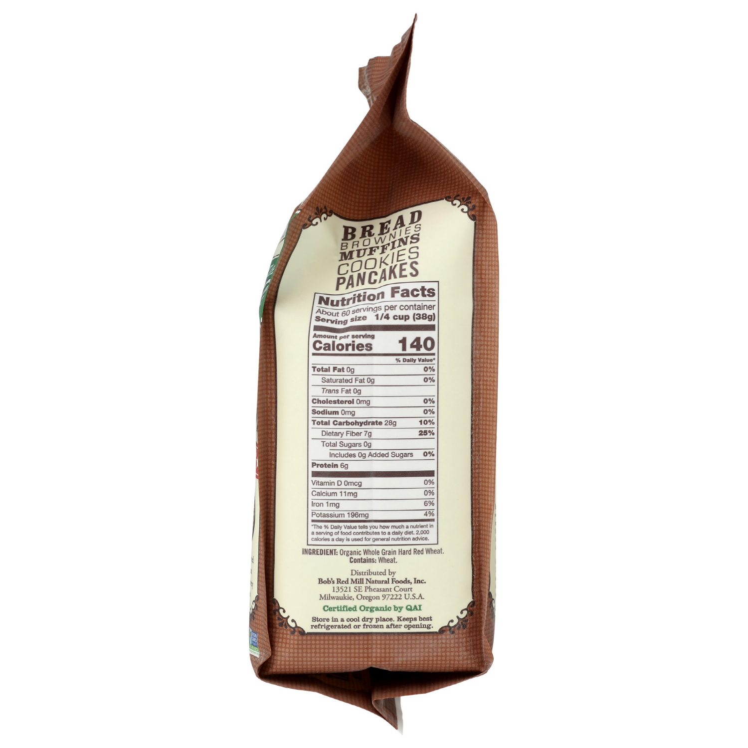 slide 4 of 4, Bob's Red Mill Whole Wheat Flour, 5 lb