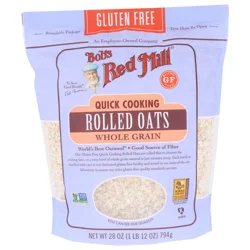 Bob's Red Mill Quick Cooking Gluten Free Rolled Oats 28 oz