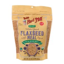 Bob's Red Mill Whole Ground Organic Flaxseed Meal 16 oz