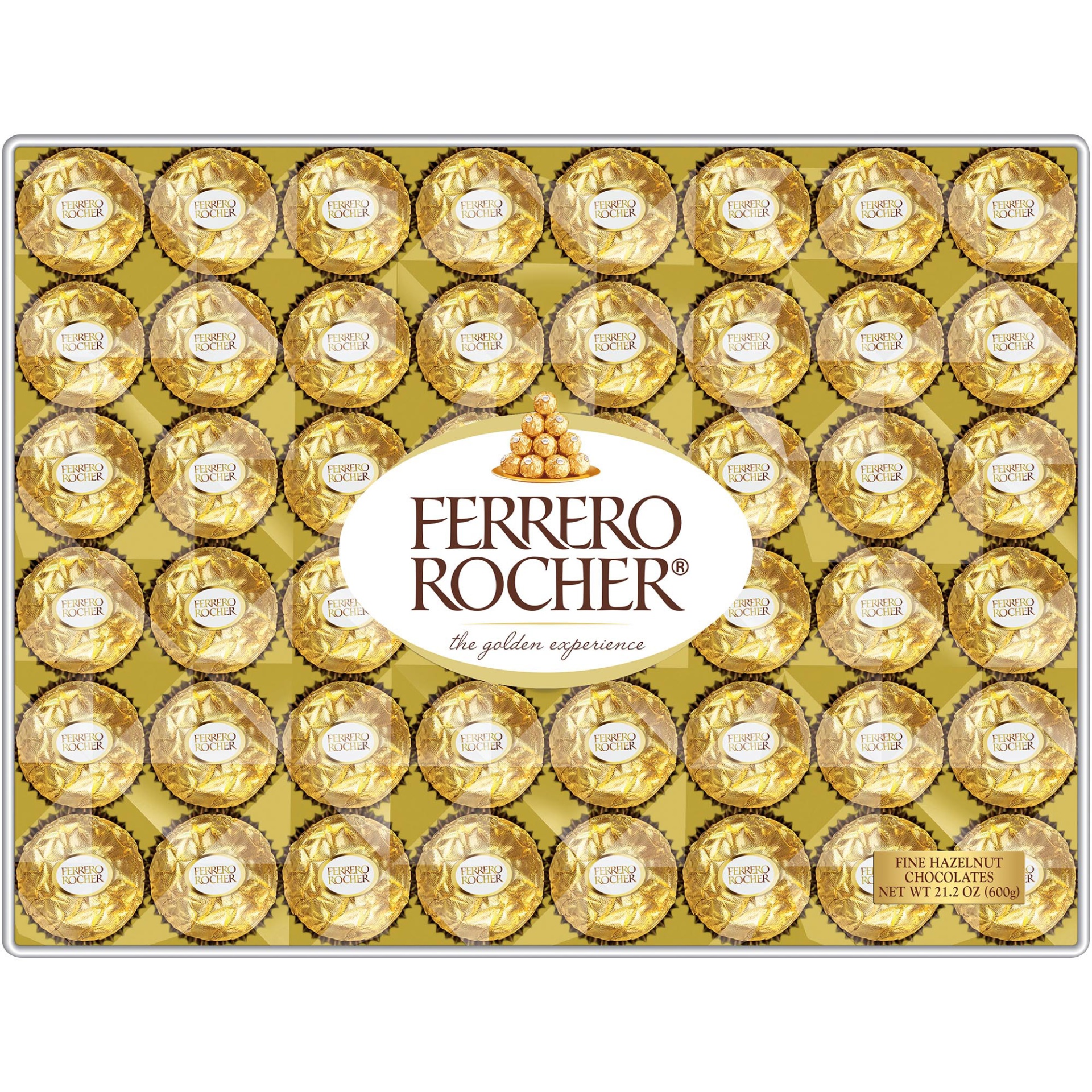 slide 1 of 1, Ferrero Rocher Fine Hazelnut Chocolates 21.2 oz, 21.2 oz