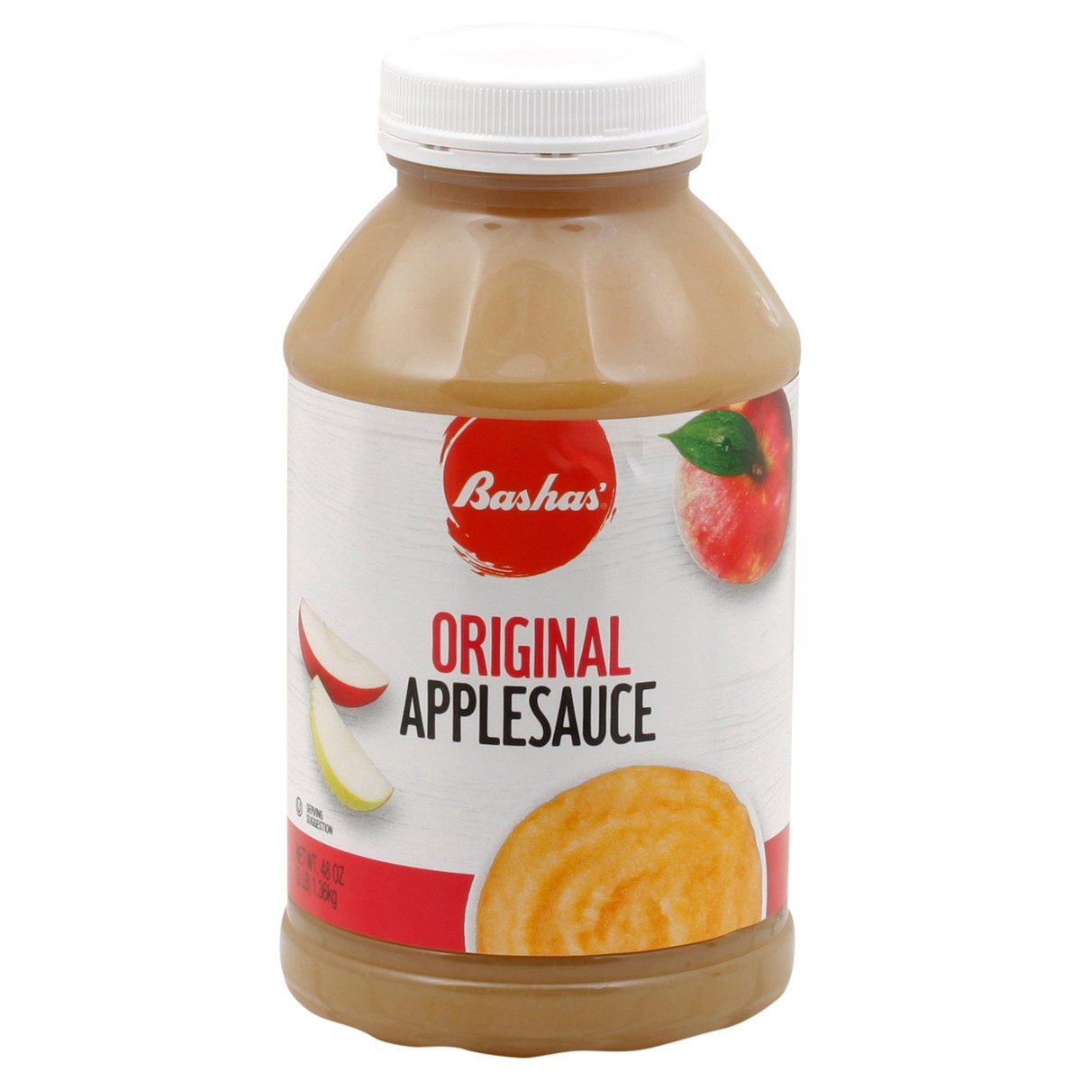 slide 10 of 13, Bashas Applesauce 48oz, 48 oz