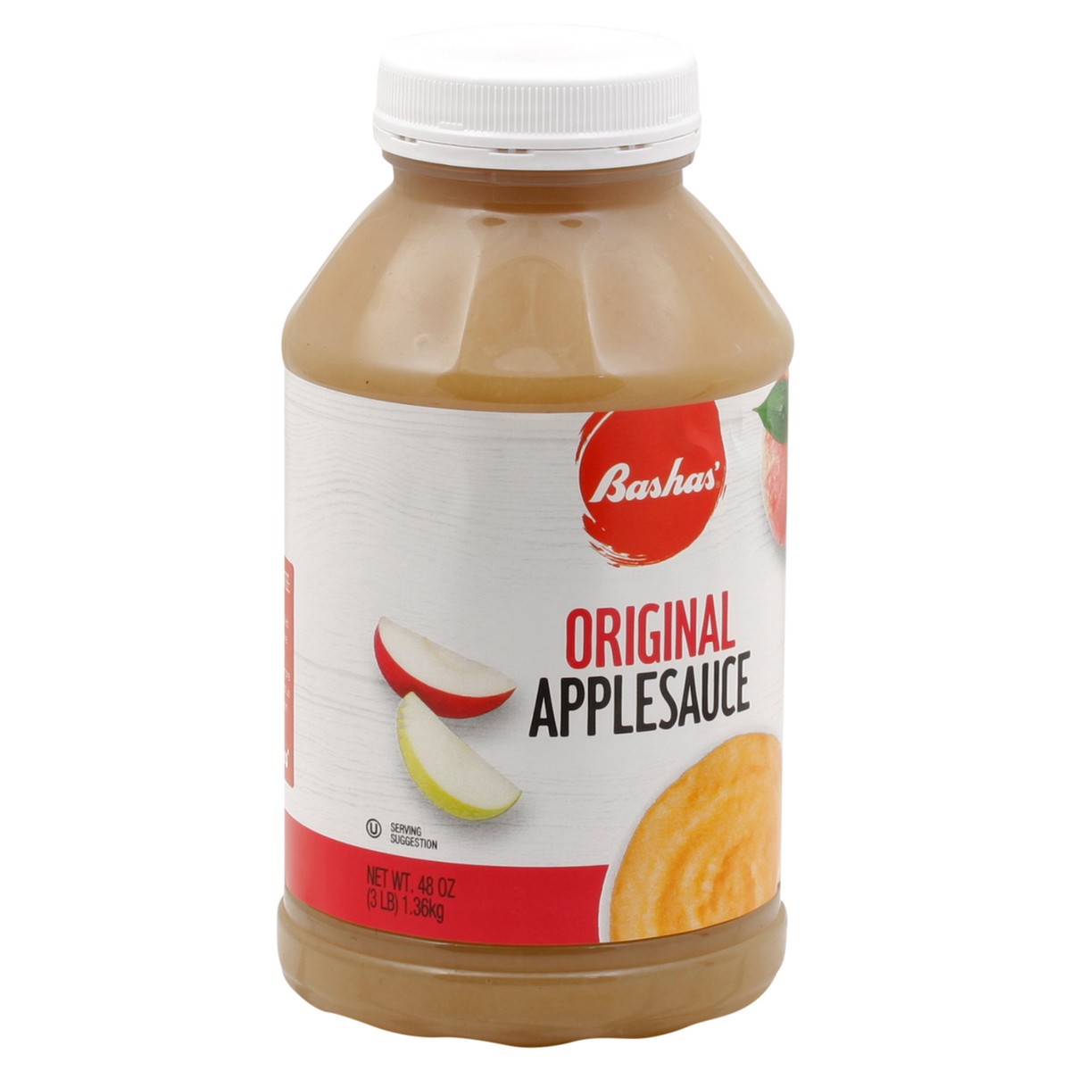 slide 9 of 13, Bashas Applesauce 48oz, 48 oz