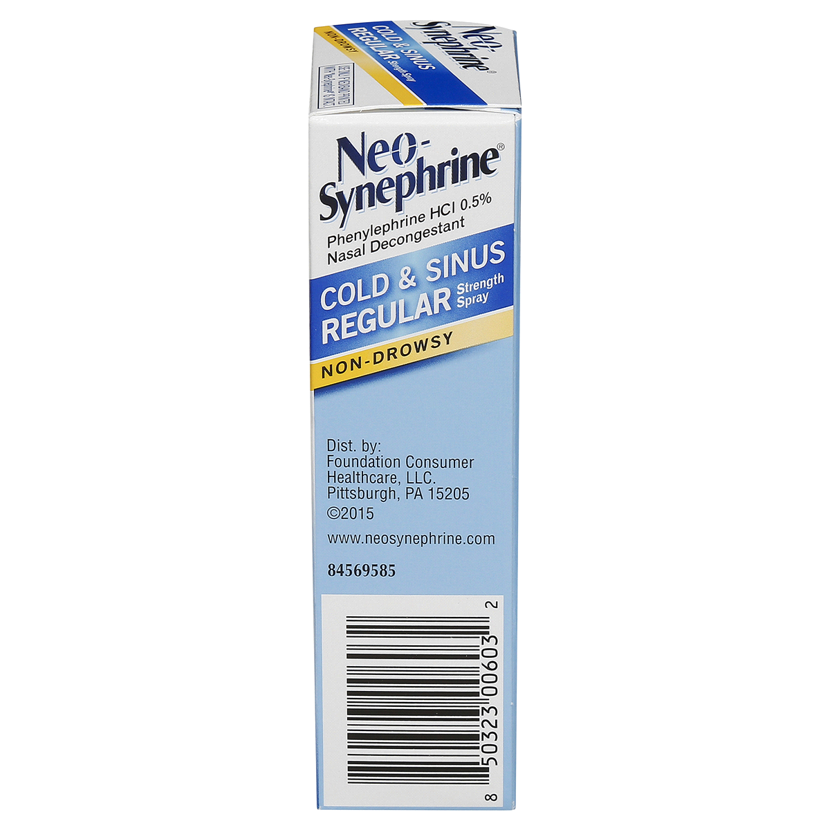 slide 5 of 7, Neo-Synephrine Cold And Sinus Regular Strength Nasal Spray, 0.5 fl oz