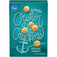 slide 1 of 6, Kroger Reduced Sodium Oyster Crackers, 12 oz