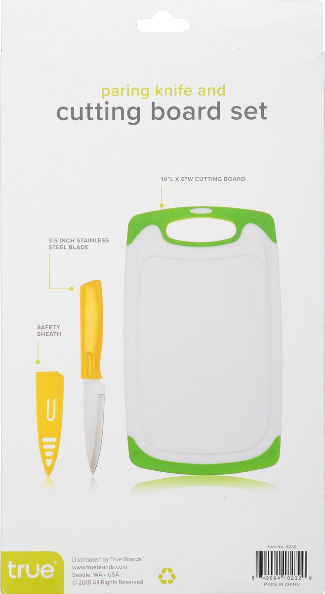 slide 8 of 8, TRUE Paring Knife and Cutting Board Set 1 ea, 1 ea