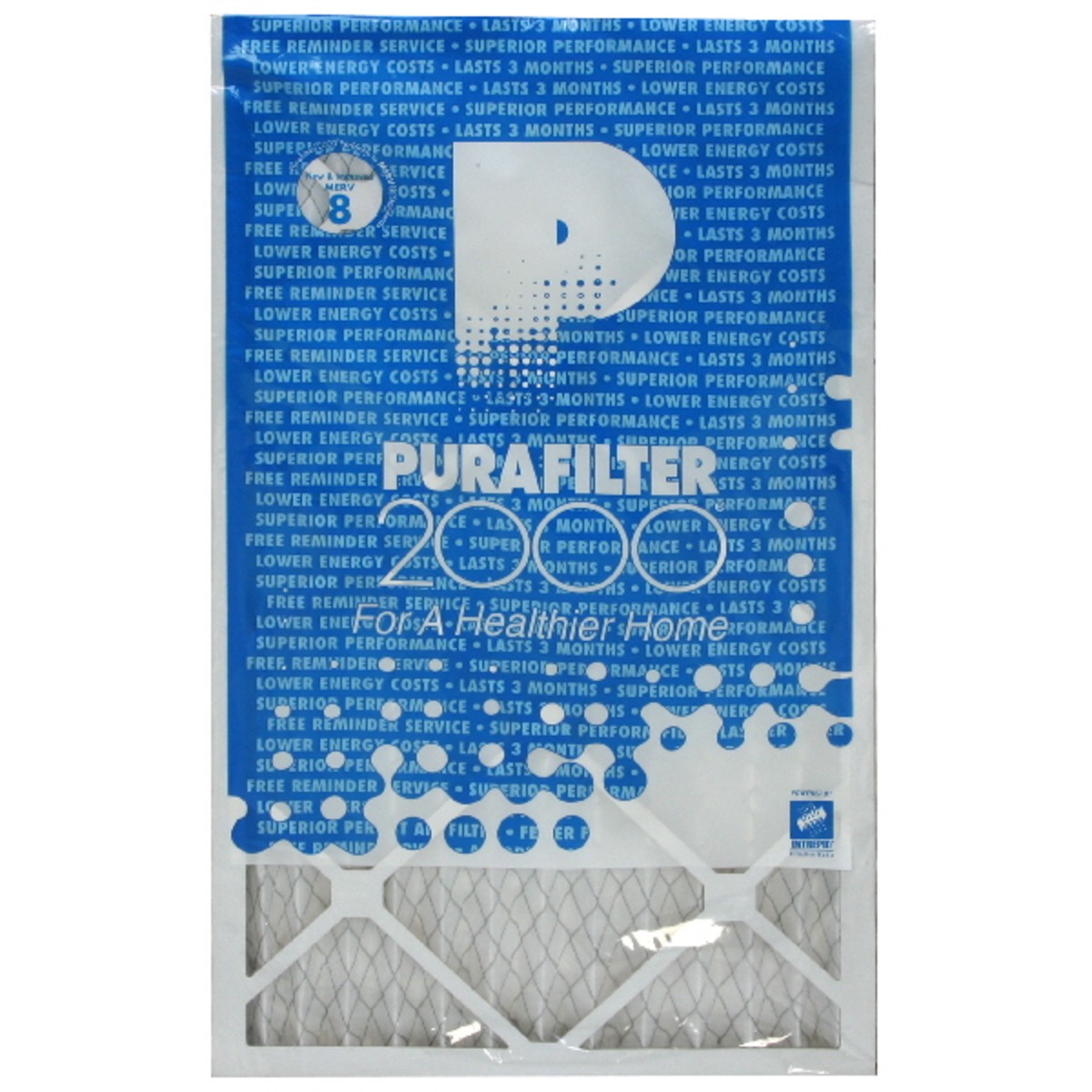 slide 2 of 2, Purafilter Blue Series Air Filter 8, 1 ct