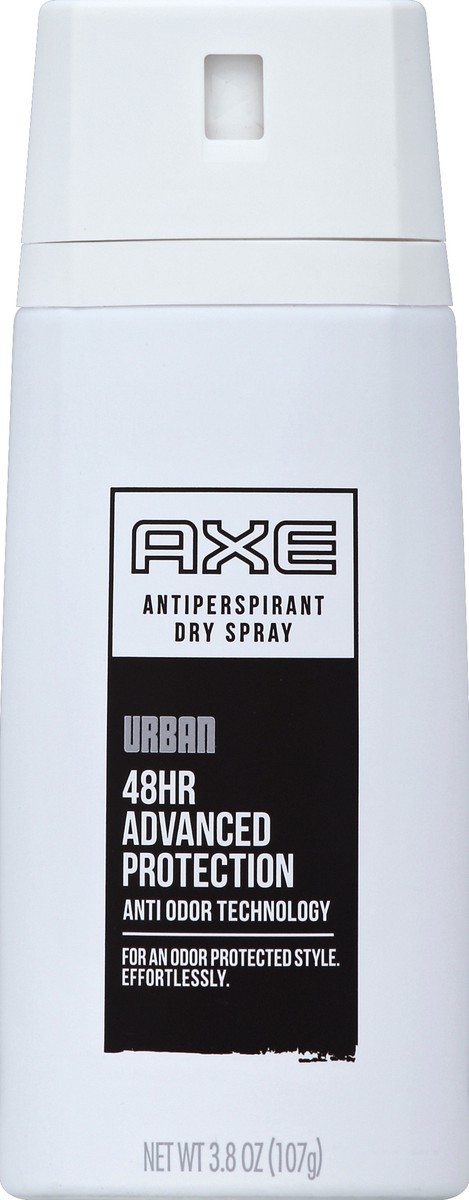 slide 2 of 2, AXE Urban 48hr Advanced Protection Dry Spray Antiperspirant, 3.8 oz