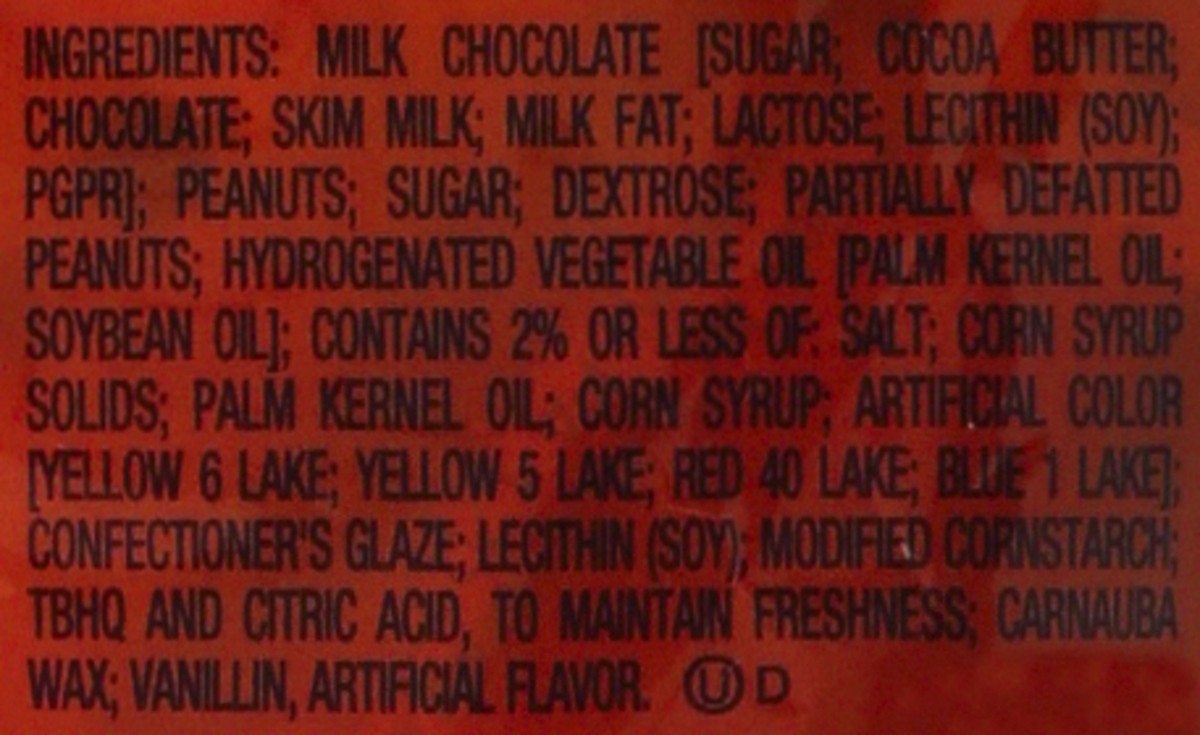 slide 2 of 8, Reese's Reeses Pieces Halloween Snack Size Peanut Butter Cups, 10 oz