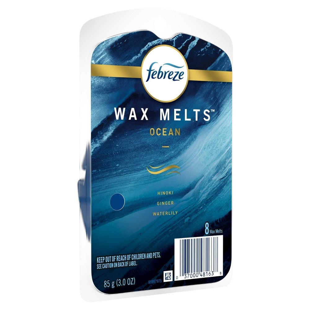 slide 6 of 8, Febreze Fbrze Wax Melt Ocean, 1 ct