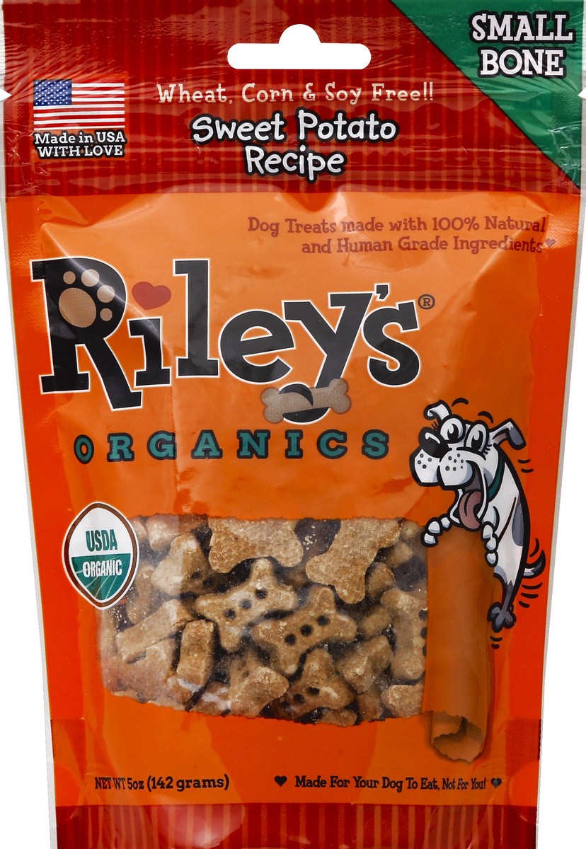 slide 1 of 1, Riley's Organics Dog Treats 5 oz, 5 oz