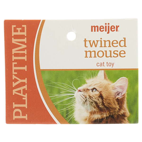 slide 16 of 29, Meijer Three Twined Mice Cat Toy, 3 ct