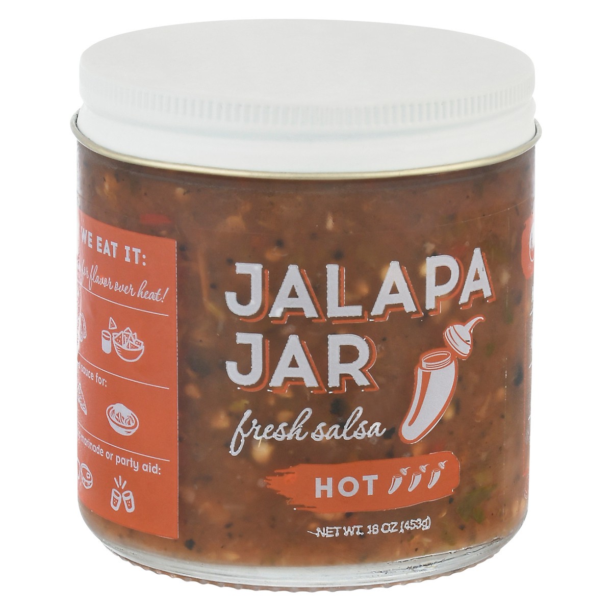 slide 2 of 13, Jalapa Jar Hot Fresh Salsa 16 oz, 16 oz