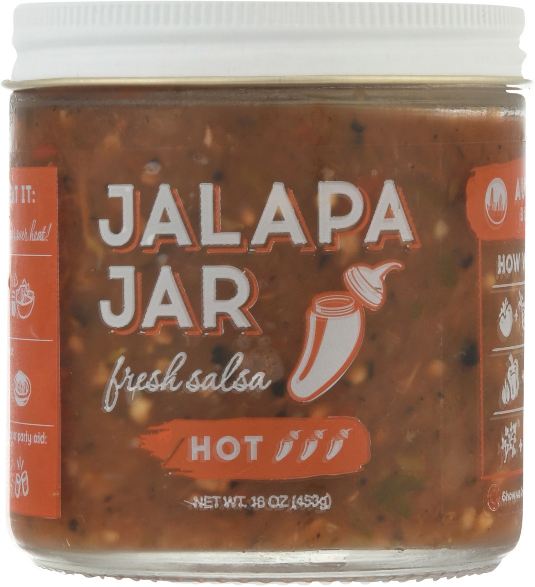 slide 6 of 13, Jalapa Jar Hot Fresh Salsa 16 oz, 16 oz