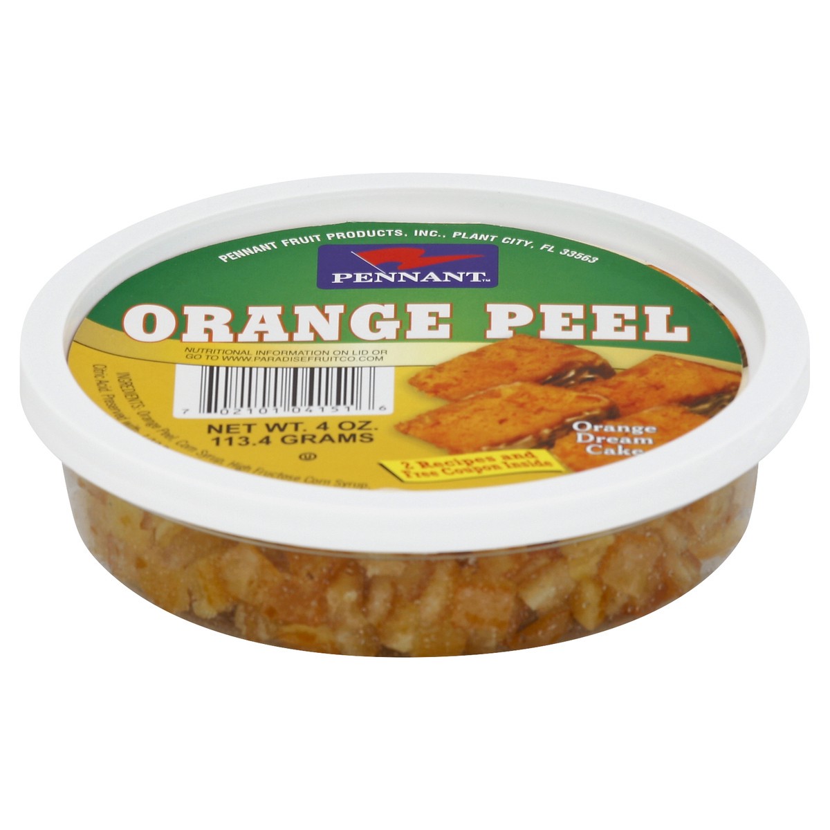 slide 3 of 3, Pennant Orange Peel 4 oz, 4 oz