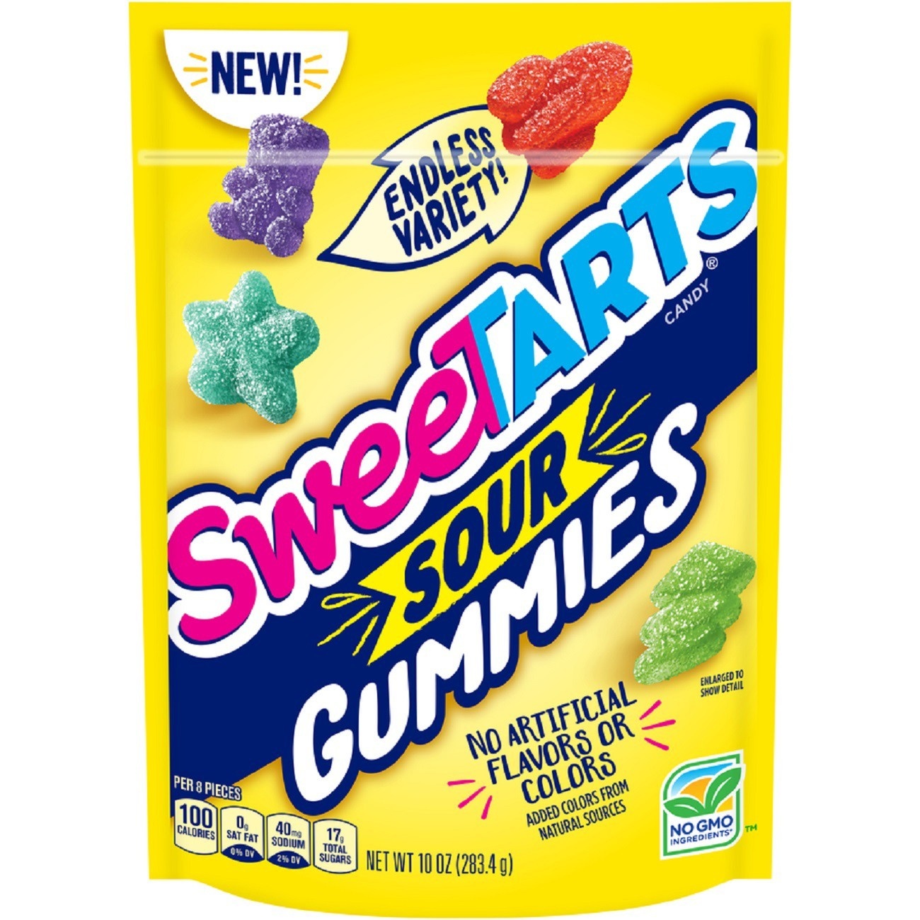 slide 1 of 1, SweeTARTS Sour Gummies, 10 oz