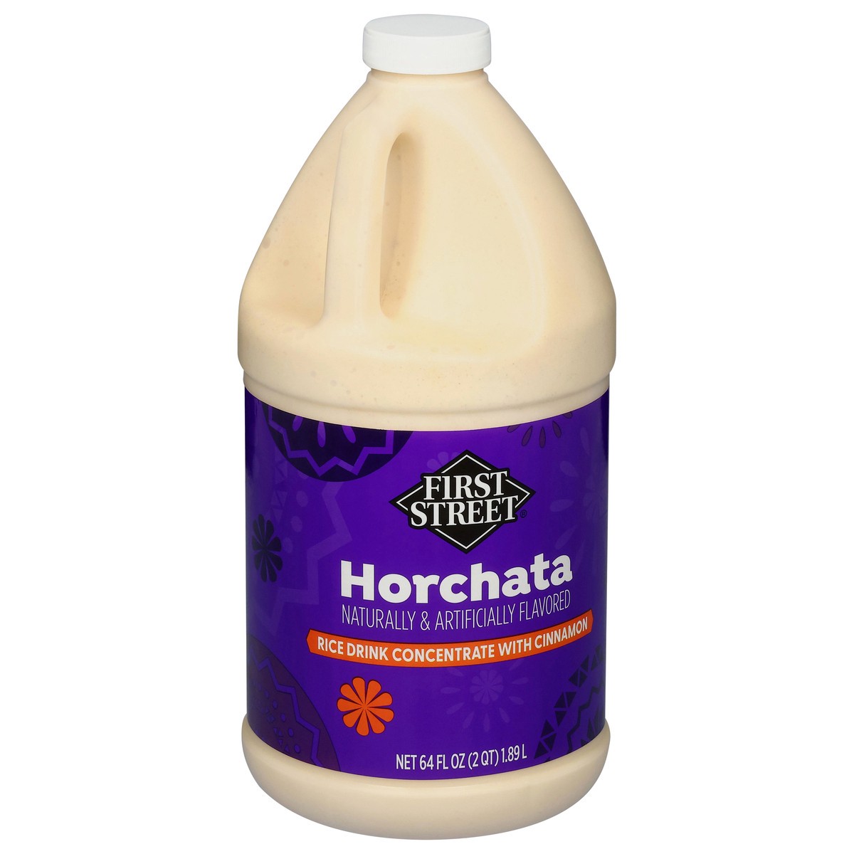 slide 11 of 13, First Street Horchata Rice Drink Concentrate, 64 oz