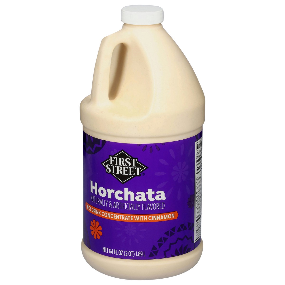 slide 9 of 13, First Street Horchata Rice Drink Concentrate, 64 oz