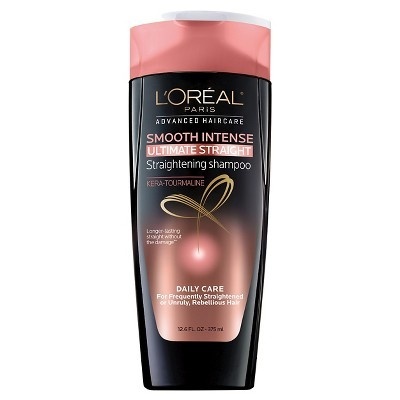 slide 1 of 1, L'Oréal Paris Advanced Haircare Smooth Intense Ultimate Straight Shampoo, 12.6 fl oz