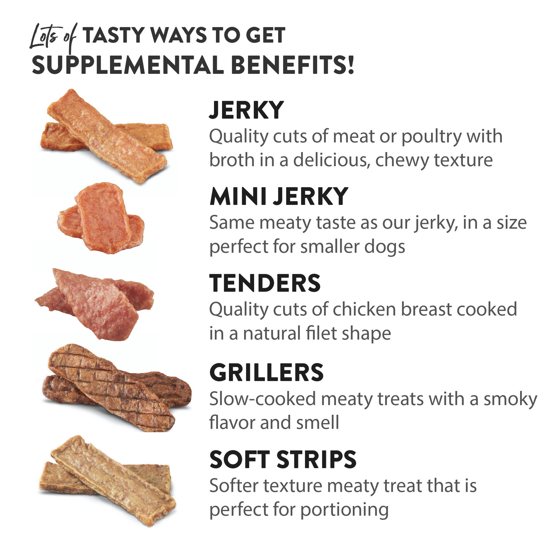 slide 6 of 7, Dogswell Skin & Coat Jerky Dog Treats, Salmon, 10 oz. Pouch, 10 oz