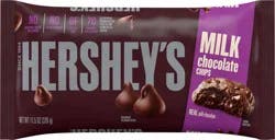 HERSHEY'S Milk Chocolate Chips, Baking Supplies, 11.5 oz, Bag
