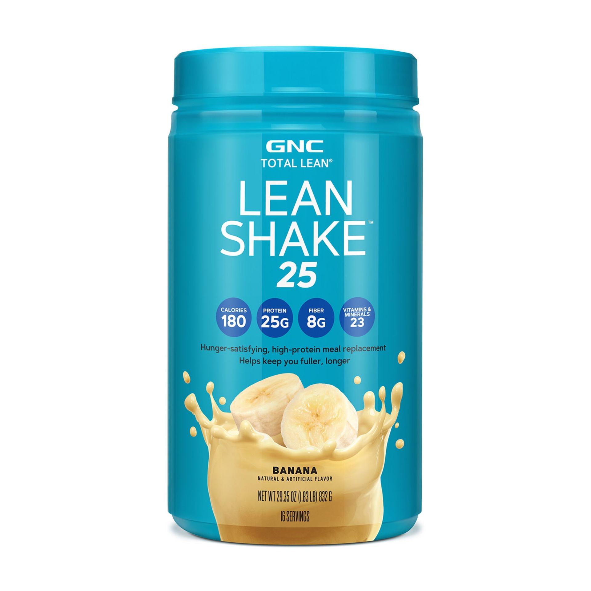 slide 1 of 1, GNC Total Lean Lean Shake 25 - Banana, 1 ct