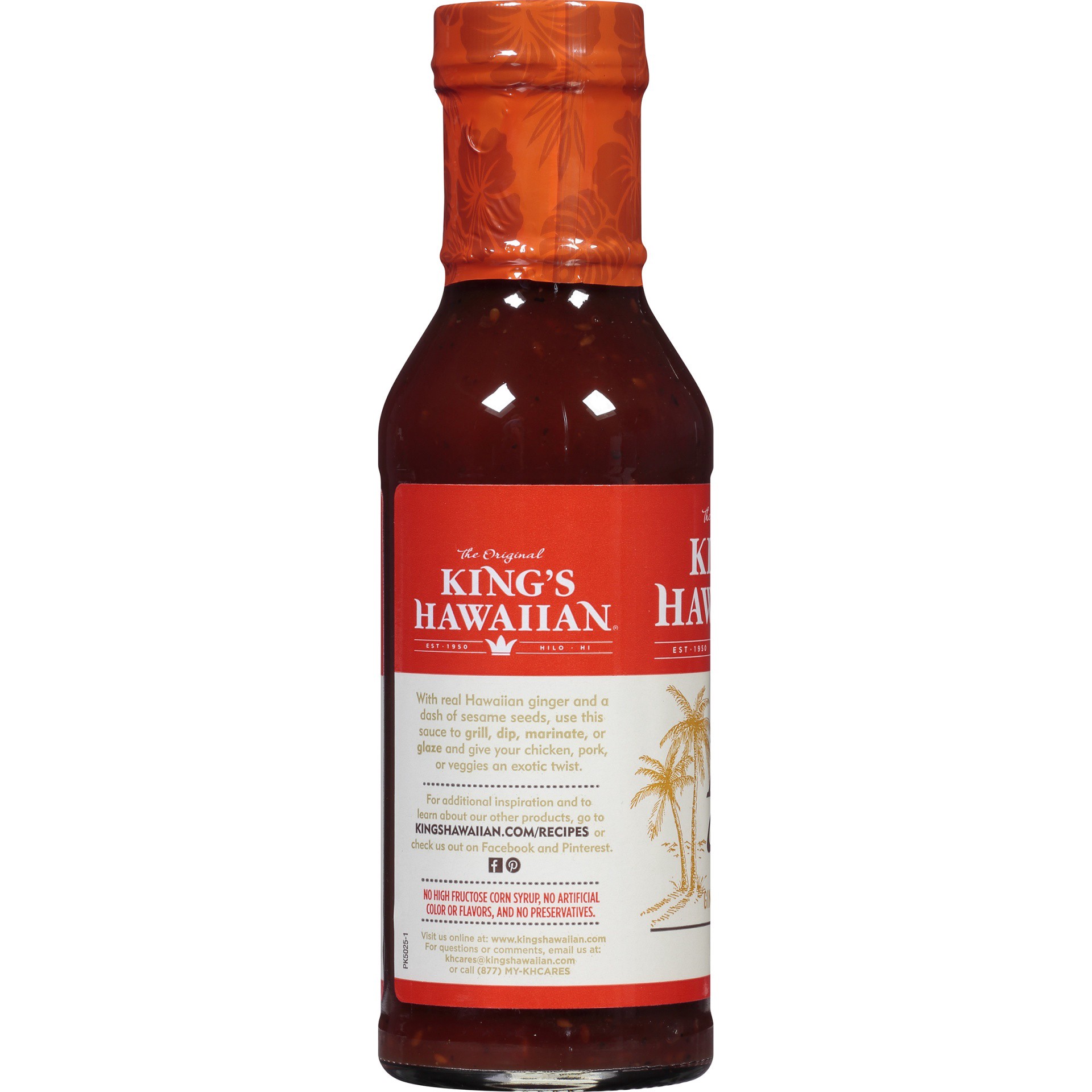 slide 6 of 6, King's Hawaiian Sweet Island Ginger Sauce, 14.5 oz