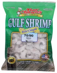 Raw Shrimp 70/90 ct Peeled & Deveined Wild Gulf