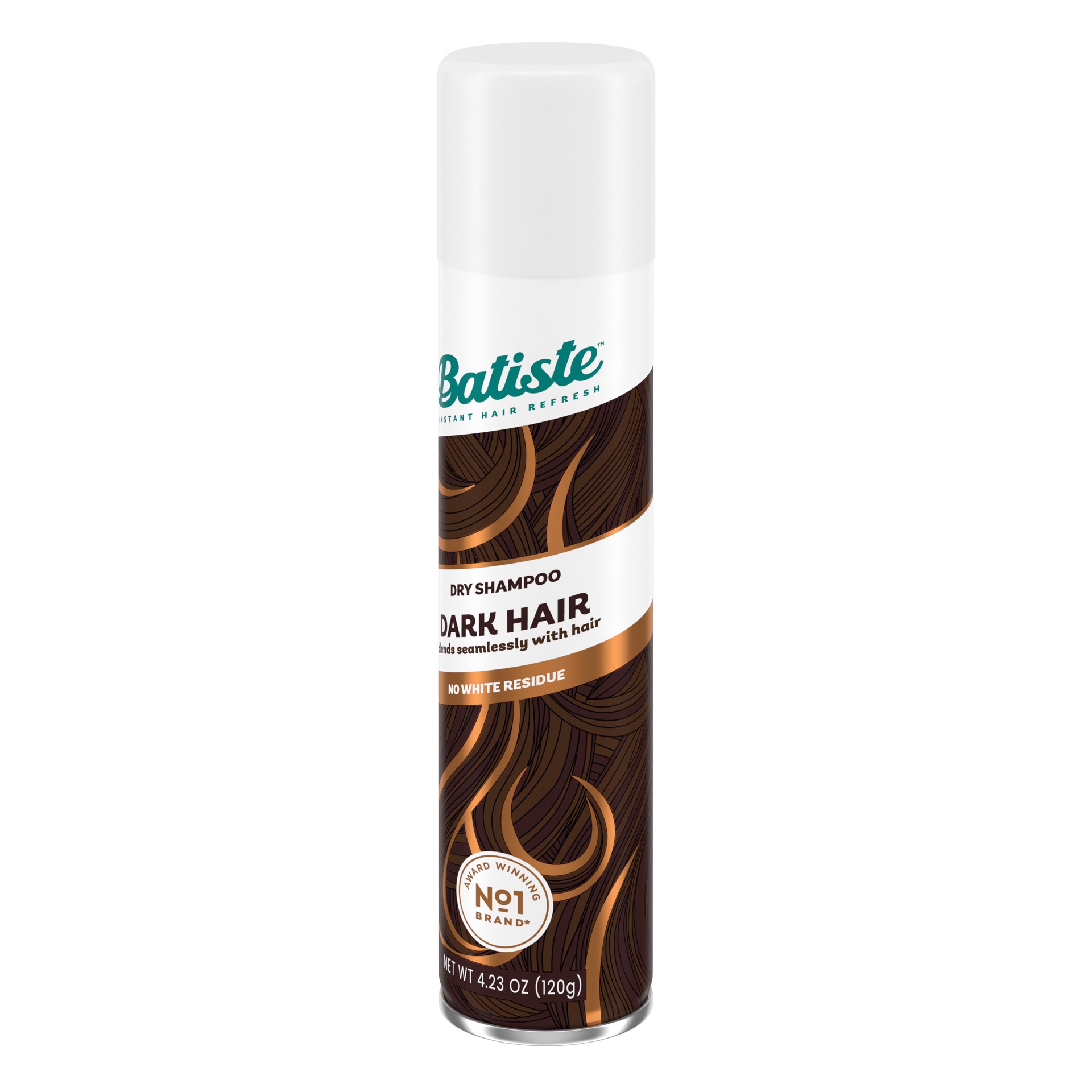 slide 3 of 5, Batiste Dry Shampoo, Divine Dark, 6.73 fl. oz., 4.23 oz